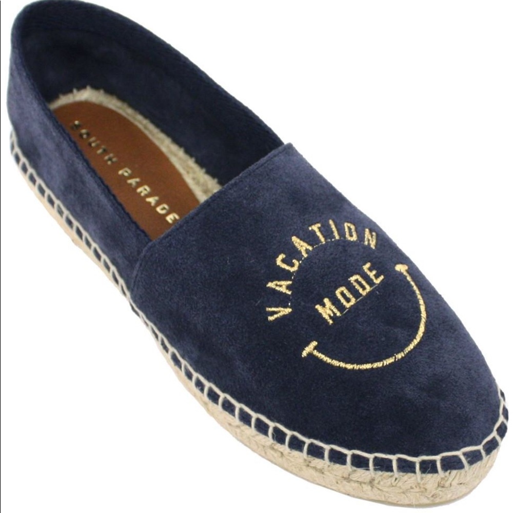 NWOT South Parade “Vacation Mode” Espadrilles